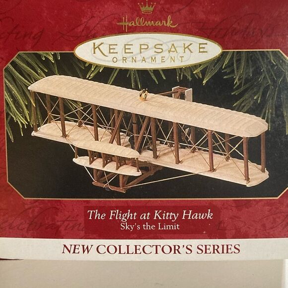 The Flight at Kitty Hawk: Sky's the Limit 1997 Hallmark Keepsake Ornament NIB - Picture 2 of 5
